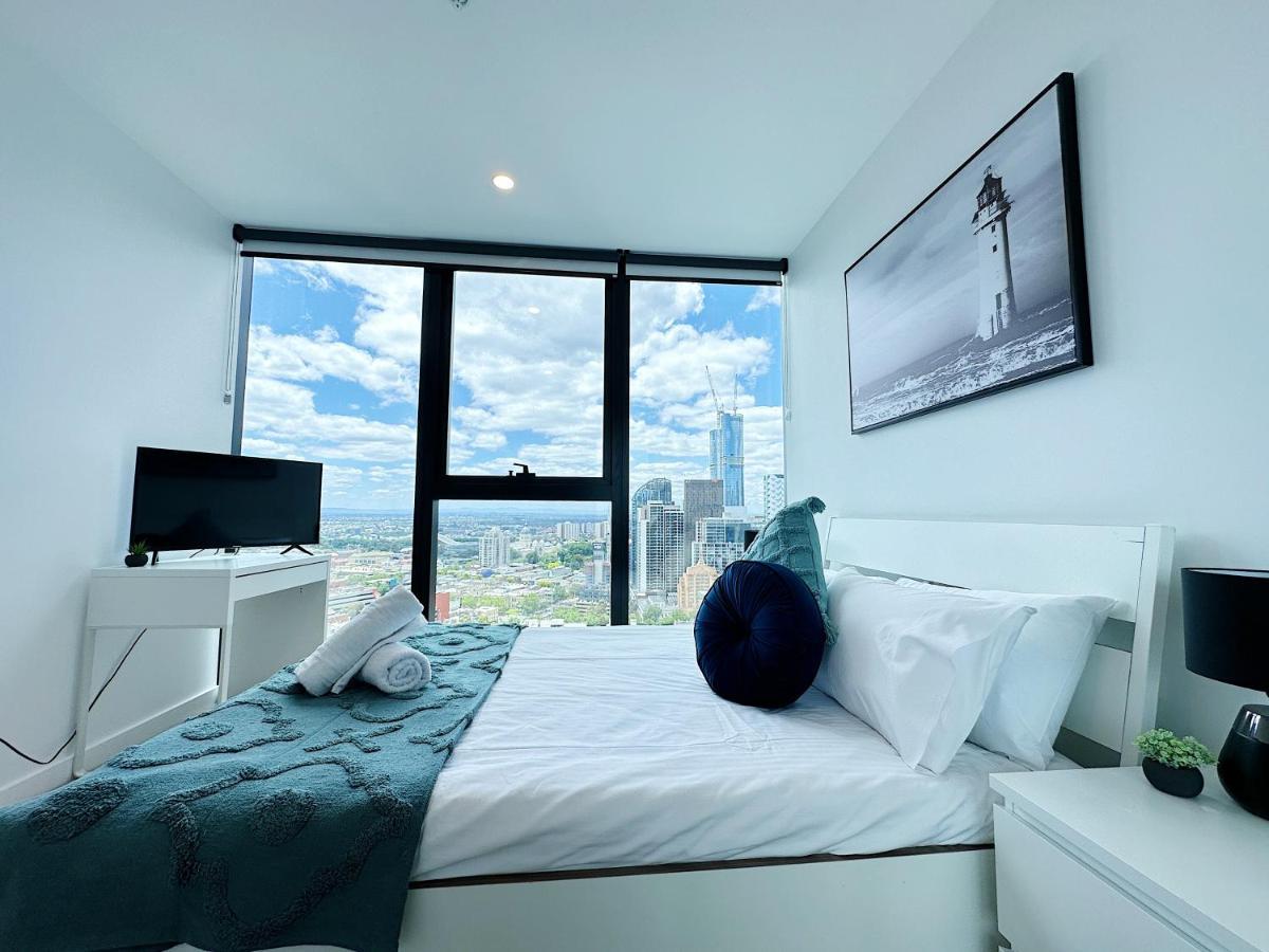 Beautiful Skyview Cbd Highrise 3Beds With Carpark Available Apartment เมลเบิร์น ภายนอก รูปภาพ
